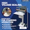 Sealer Sales 18in KF-Series Foot Sealer w/ 5mm Seal Width, Standing Operation KF-455F+STE+PPSE - alternate 6